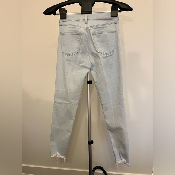 JBrand 835 Mid Rise Crop in Laser Beam Destruct - Picture 4 of 10